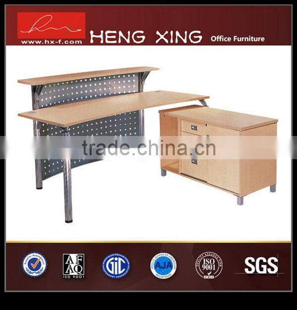 Top quality bottom price reception desk office table frame