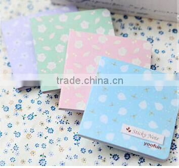 Cute Flower Sticker Memo Notepad Sticky Notes