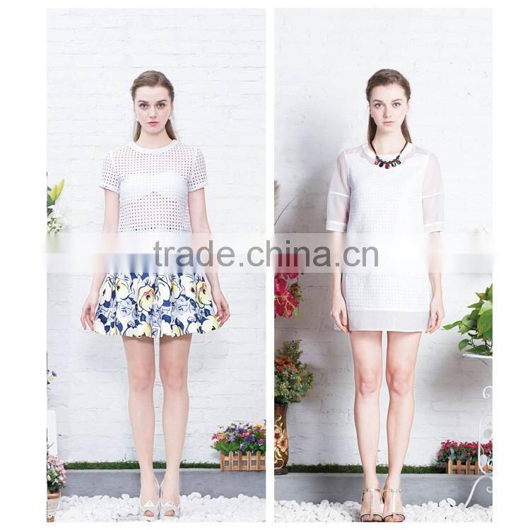 Blank Korea Style 2016 dress fashion design