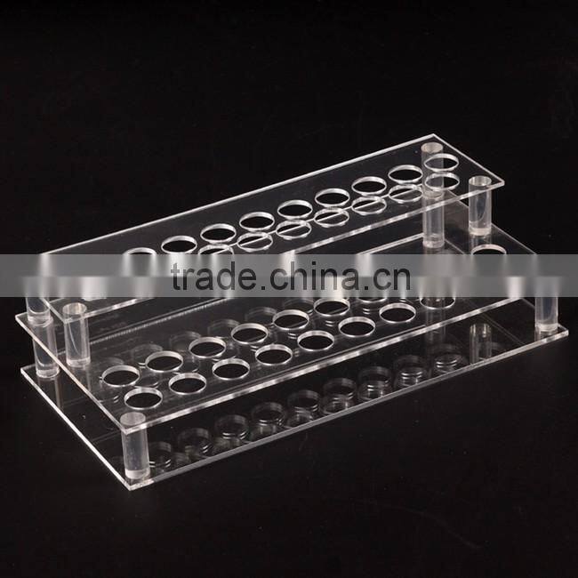 Small diameter 41 lipstick perfume acrylic lipstick display stand
