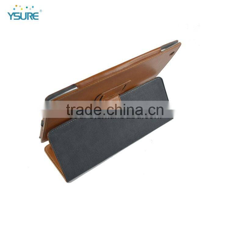 Fashion design stand leather smart cover for microsoft surface tablet cover