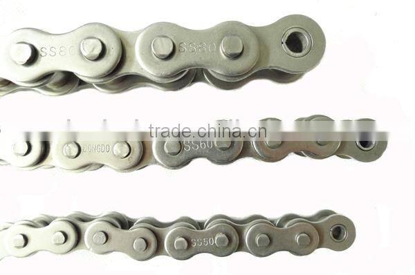 Stainless Steel Short Pitch Conveyor Chains Attachment D-3 35SS