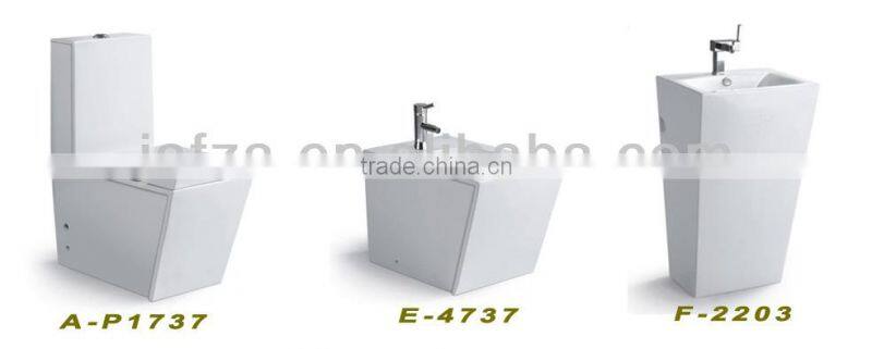 D08 Fashion ceramic art basin, no hole basin, cabinet wash hand basin