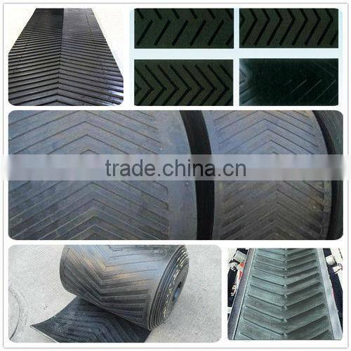 Hot sale Chevron Rubber Conveyor Belt