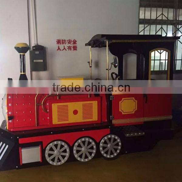 Amusement park train ride Fairground kids ride electric train for sale