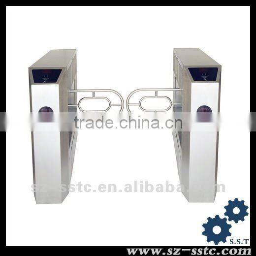 Access control entrance swing turnstile gate