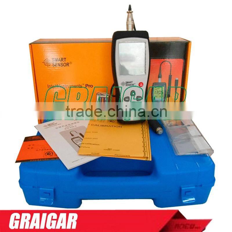 0~1800um, Smartsensor AS931 Digital Film Split Coating Thickness Gauge Meter