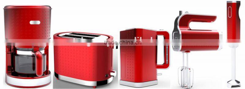 2015 New Design Toaster/ Plastic Housing Kitchen Appliance 2-slices Electric Toaster with CE, CB, GS, ROHS, EMC, LFGB