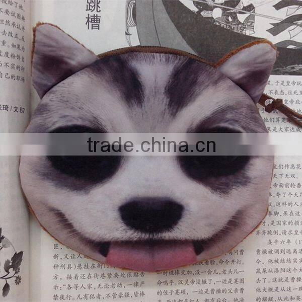 Creative Dog Cat-people Fabrics Unisex Coin Wallet Wholesale ZTCW-0027