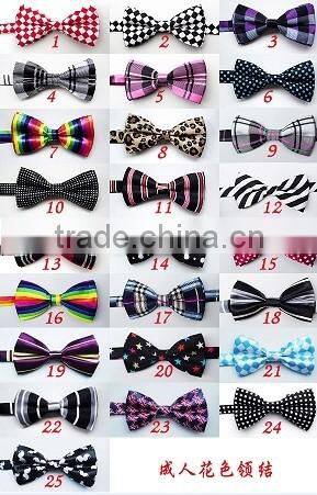 2016 Men's Fashion Tuxedo Classic Mixed Solid Color Butterfly Wedding Party Bowtie Bow Tie Pre Tied