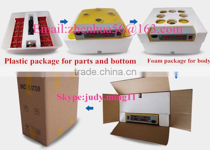 Fully automatic domestic poultry eggs incubator with humidifier/great quality egg incubator