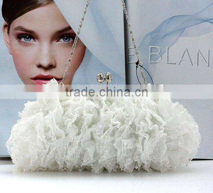 Elegant Fashion party bag lace evening bags lady handbags