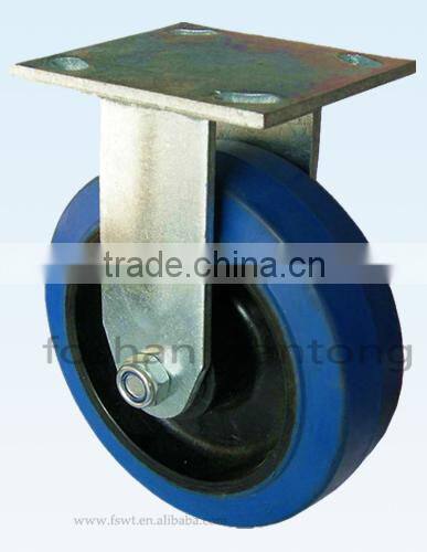 Low Center Of Gravity Rubber Hardware Swivel Caster Wheel