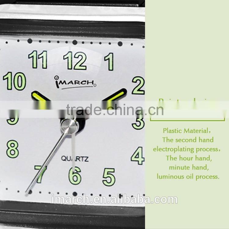alibaba china ABS material alarm clocktable Clock