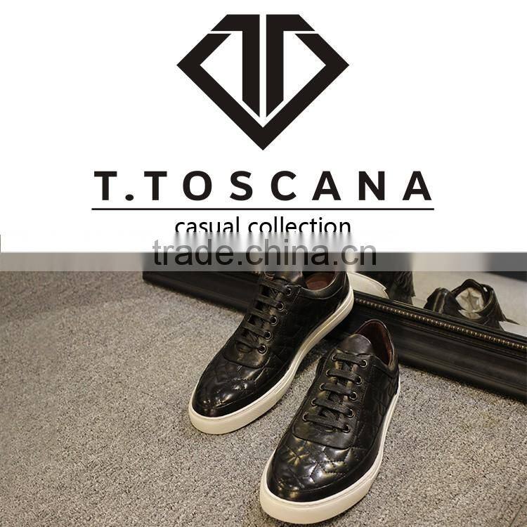 2016 italy stly men casual flat leather pure leather shoes fashion flog shoes