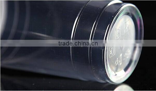 PP Plastic cup for beverage with dome/flat lid