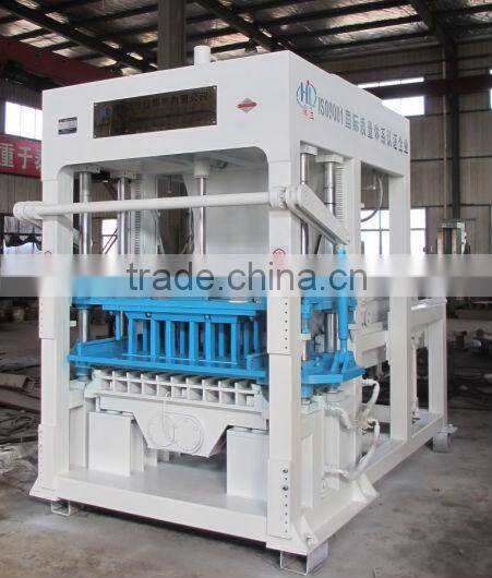 Automatic concrete hollow blocks making machine brick making machine QT4-15