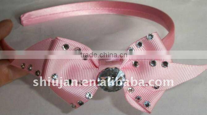 Fahion embroidery flower fabric hair accessories headband
