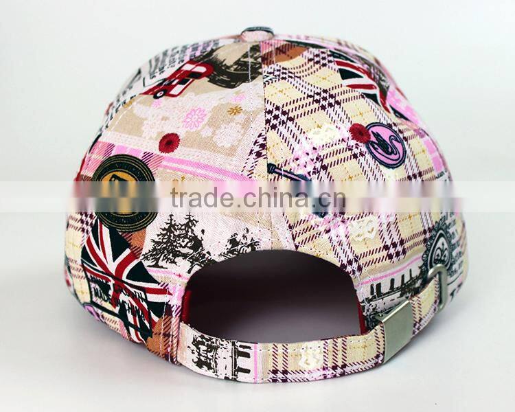 baseball cap cotton 6 panel sport cap