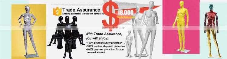 White glossy female mannequin bust without head