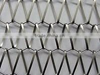 China wire mesh architectural conveyor belt mesh for window curtain