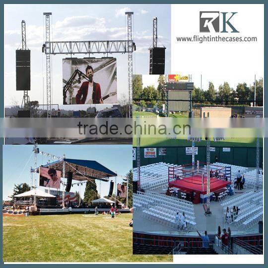 ATA Road case for 2 screens ,custom shipping cases, cases for lcd tv