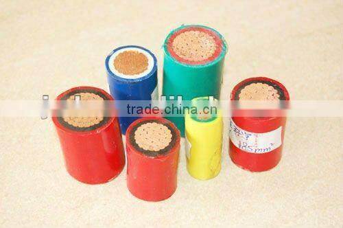 single core 300/500V cables 70mm with double PVC insulated solid copper