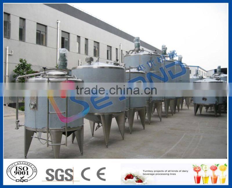 stainless steel tank for mixing