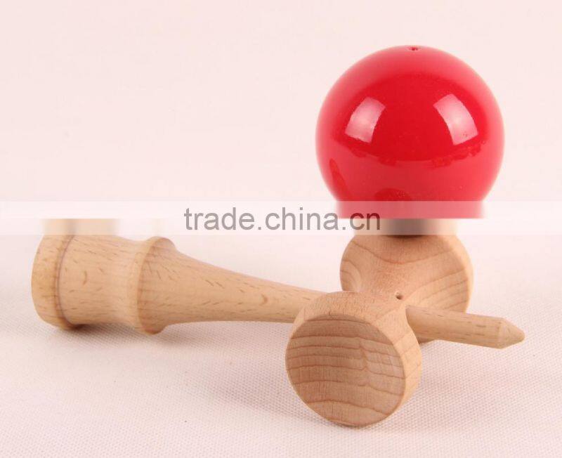 red kendama,single color kendama,sticky paint kendama