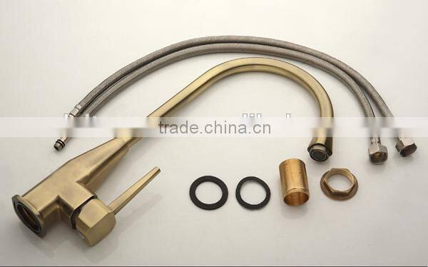 china factory kitchen faucet, antique brass kitchen faucet, plated kitchen faucet