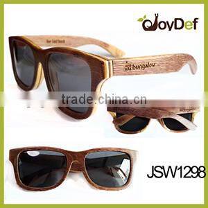 FREE SAMPLE Newest Retro design PC Baboom Sunglasses with PC frame Wooden sunglasses with small order