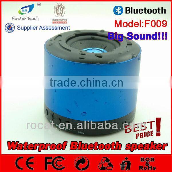 2016 hot selling ipx4 waterproof bicycle bluetooth speaker