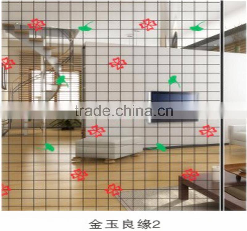 4mm 1650*2200 screen printing glass for iraq market