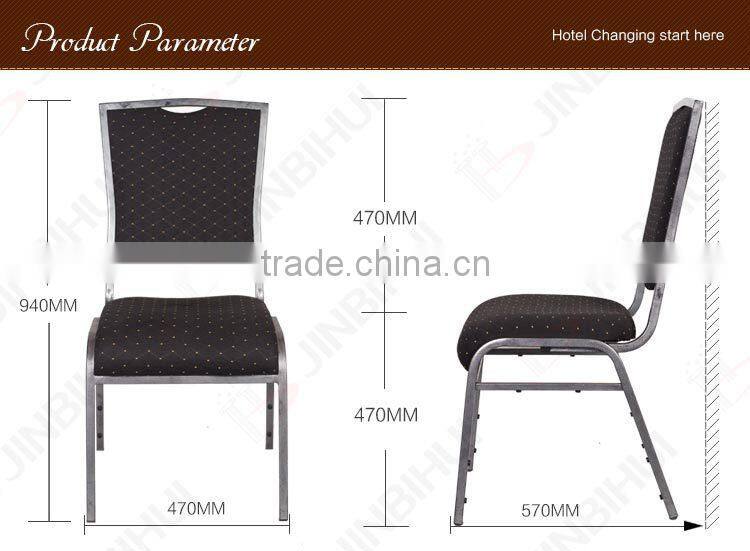 Fabric upholstery BH-G3102 modern stackable restaurant chair