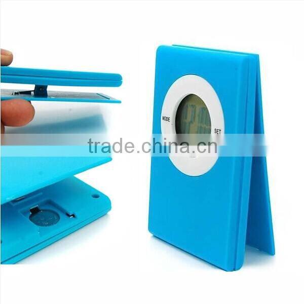 Fashion creative office digital book clip clocks