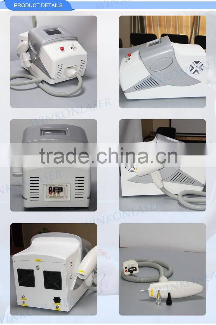 China supplier OEM ODM approved 2 years warranty laser rejuvi tattoo removal machine