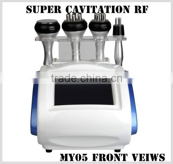 New design cheap 4in1 5mhz rf ultrasonic cavitation machine