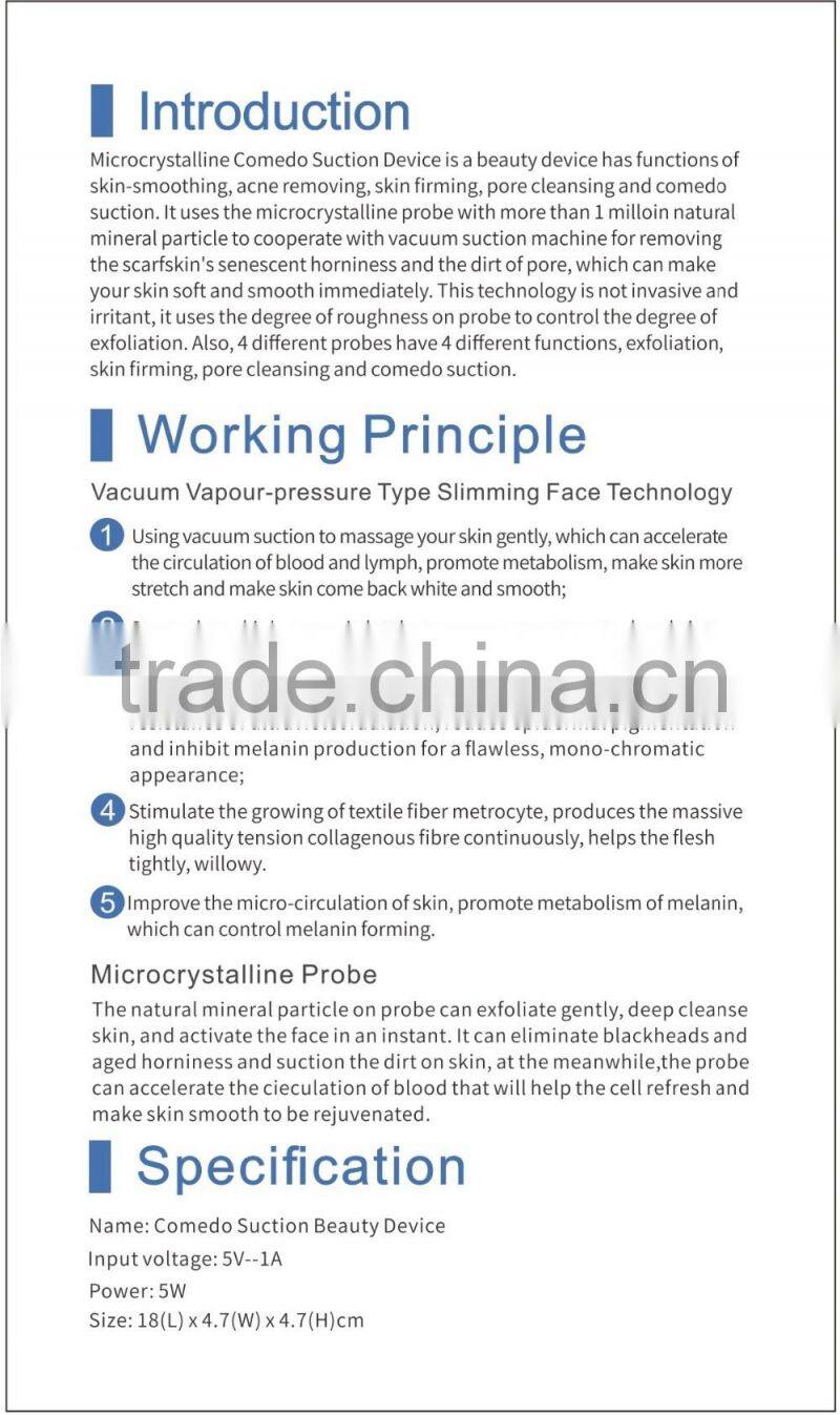 2016 Nice Beauty machine Diamond Microdermabrasion Tips