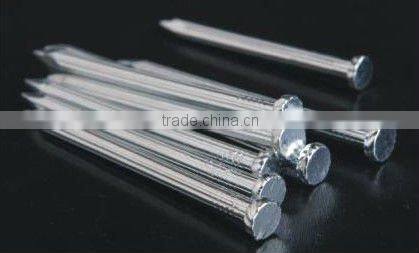 Masonry Nails, Bright Zinc Plated, Smooth Shank