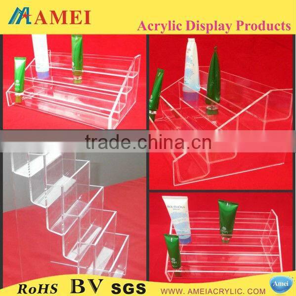 HOTTEST black acrylic cosmetic display stand