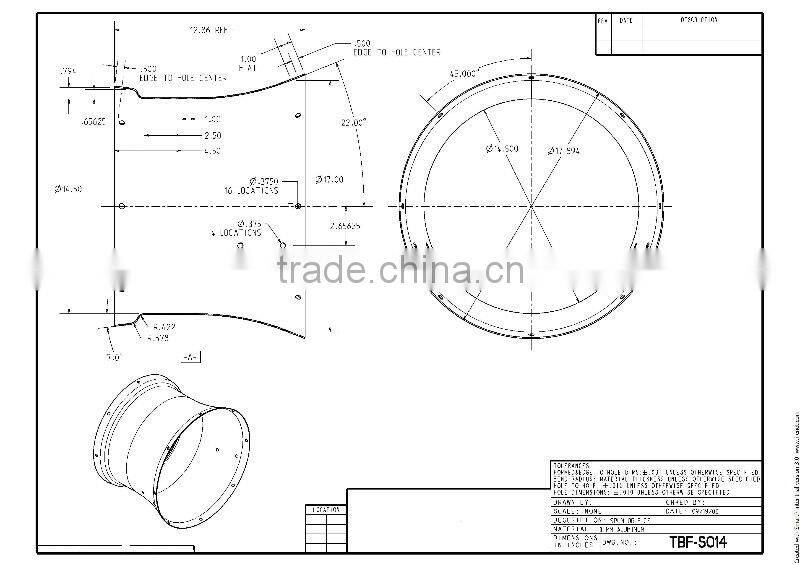 double door cone fan new product