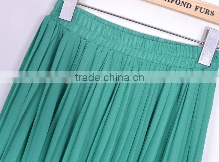Customer Made European American Lady Long Maxi Skirt Chevron Skirt (LCHSK8)