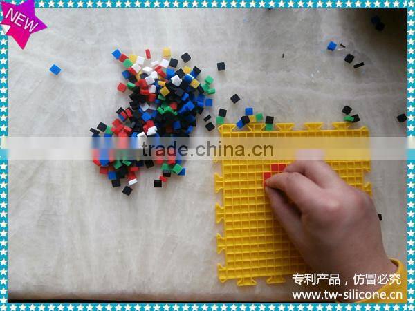 2014 FDA Silicone Baby Jigsaw Puzzle Mat