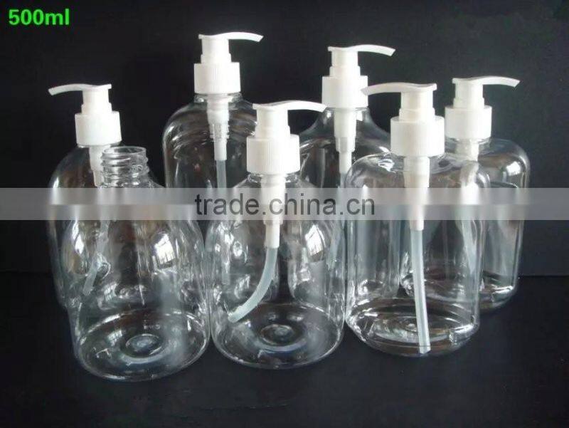 500ML dishwashing liquid plastic bottle