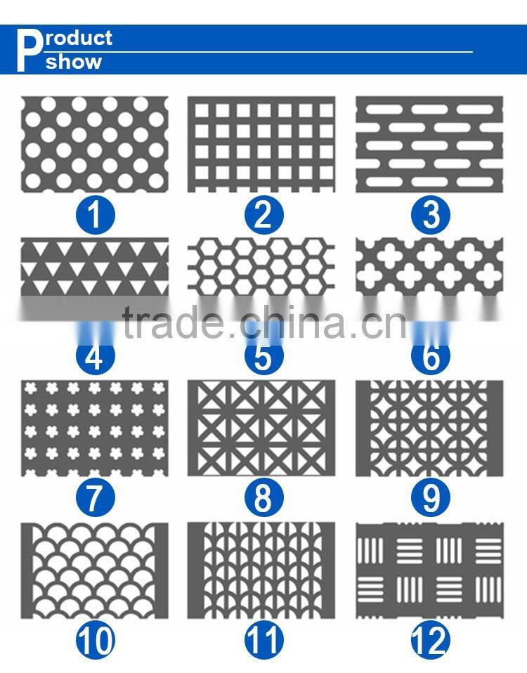 Smooth mesh cheap punching hole mesh panel