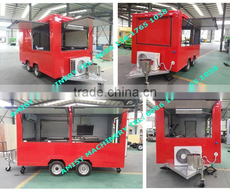 Good quality multi-function electric mobile food carts
