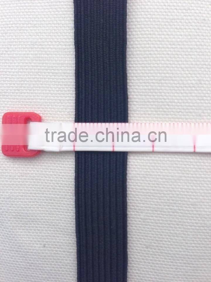 10 yards 1/2" black elastic band trim ME08 sewing ribbon embellishment webbing