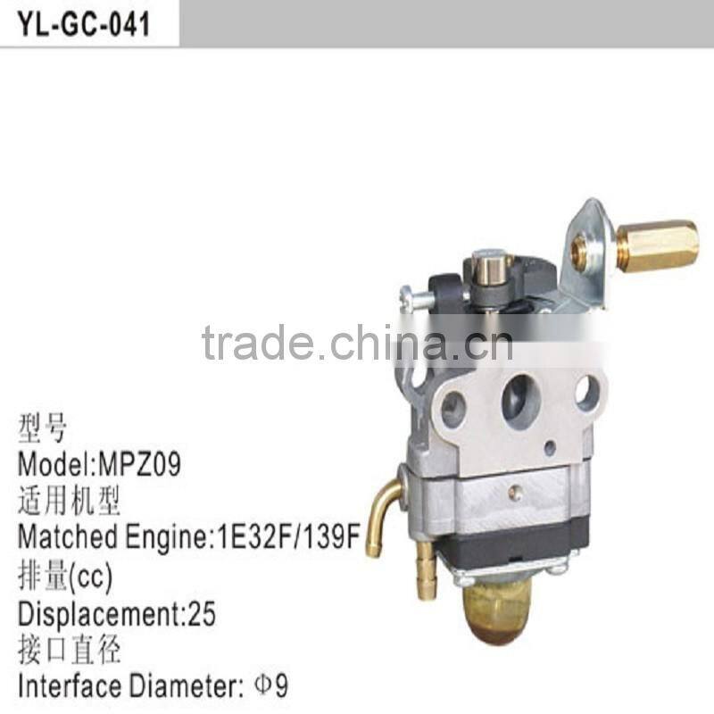 gasoline engine 1E32F 139f carburetor