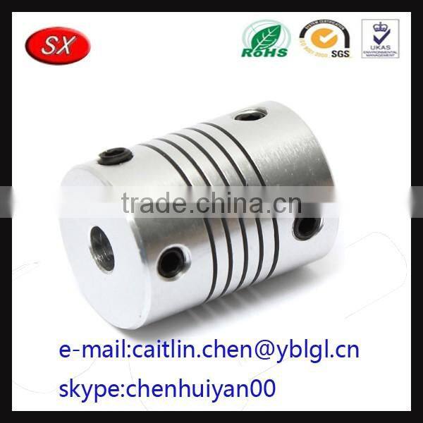Competitive price CNC Motor Shaft Coupler tapered flexible shaft coupling