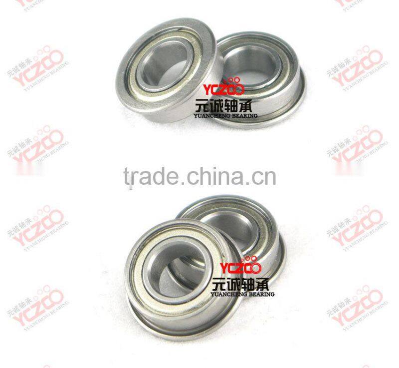 High quality wholesale 6*12*3 mm flange ball bearing
